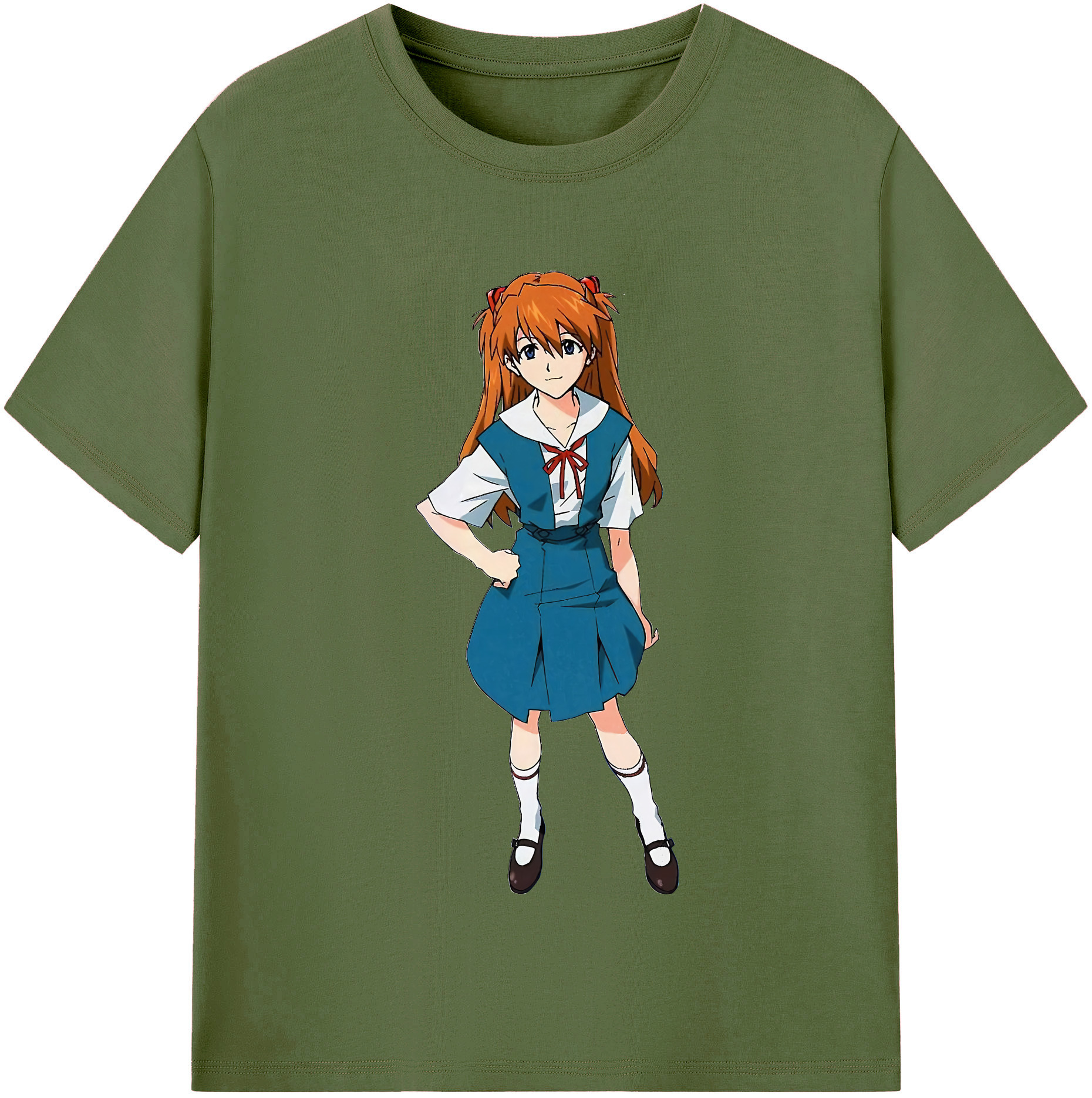 （画像用） EVA 新世紀エヴァンゲリオン 綿100％半袖Tシャツ（フロントプリント）